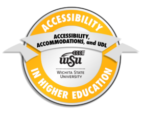 Accessibility, Accommodations and UDL badge image