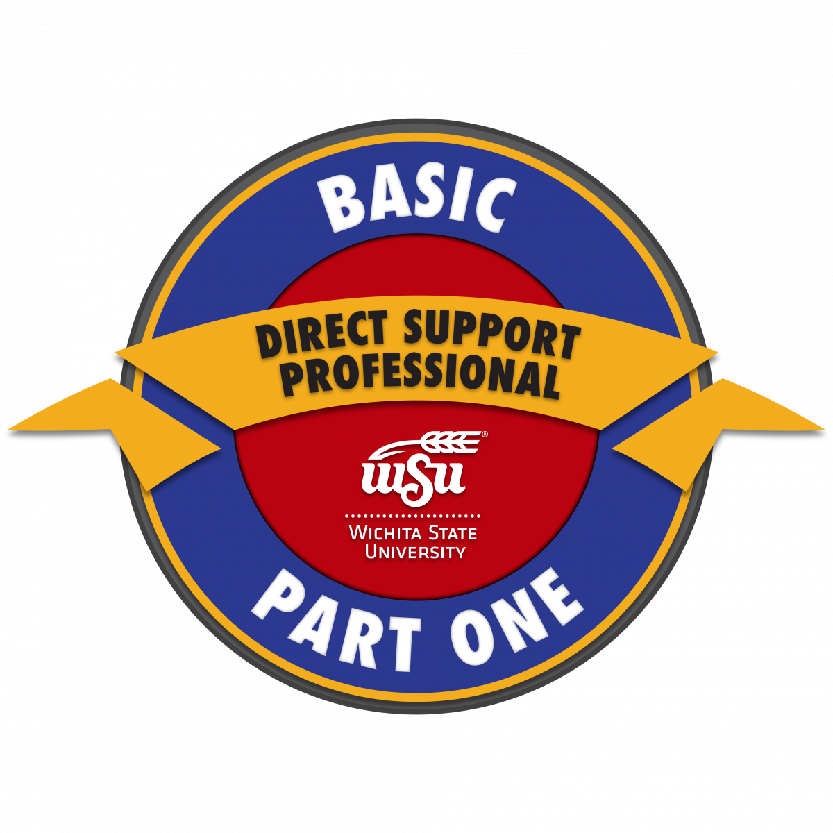 Direct Support Professional Basic Part 1 badge logo