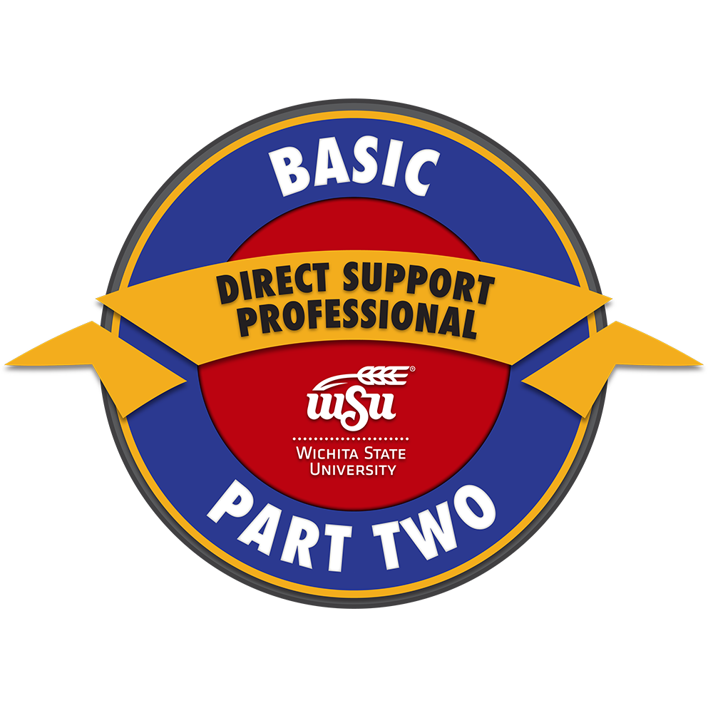 Direct Support Professional Part 2 badge logo